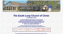 Desktop Screenshot of crockettchurch.org